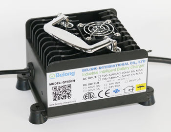 Belong  intelligent battery charger for cleaning & sweeping machine QY500H-VC1225 AC/DC 12V25A 380W